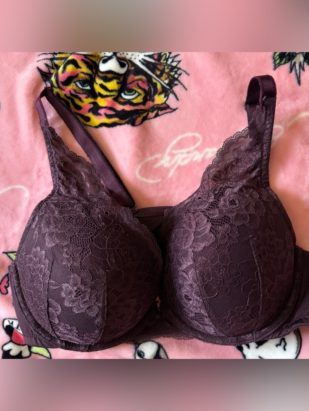 torrid Plum Lace Underwire Bra
